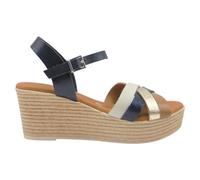 Oh! My Sandals 5733 pour : femme, Bleu marine, combi, 40 EU