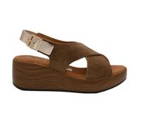 Oh! My Sandals 6039 Sandales compensées en cuir pour femme, Non applicable, 37 EU
