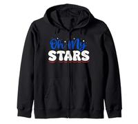 Oh My Stars Cute Patriotic 4th of July Design Sweat à Capuche