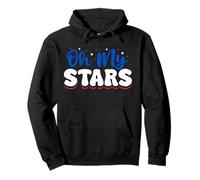 Oh My Stars Cute Patriotic 4th of July Design Sweat à Capuche