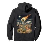 Oh No The Economy Extinction des météores des Dinosaures Sweat à Capuche
