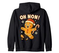 Oh Non Bonhomme Pain d’Épices Noël Drôle Sweat à Capuche