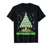 Oh Pharmacie Pharmacie Sapin de Noël Pharmacien T-Shirt