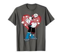 Oh Popeye The Sailor Man Olive OYL Love Saint-Valentin T-Shirt