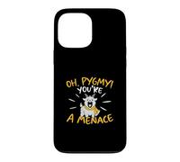 Oh Pygmy You're A Menace Un élevage de chèvres Amusant pour Les éleveurs de chèvres Coque pour iPhone 13 Pro Max
