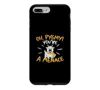 Oh Pygmy You're A Menace Un élevage de chèvres Amusant pour Les éleveurs de chèvres Coque pour iPhone 7 Plus/8 Plus