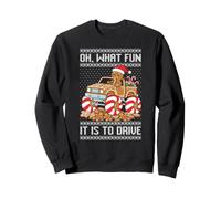 Oh, Quel Plaisir de Conduire Un Monster Truck à Noël ! Sweatshirt