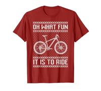 Oh, Quel Plaisir de Faire du VTT pour Noël ! T-Shirt