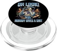 Oh Regarde, Personne ne Donne Une Chance, Un mème drôle de Cowboy Goose PopSockets PopGrip pour MagSafe