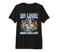 Oh Regarde, Personne ne Donne Une Chance, Un mème drôle de Cowboy Goose T-Shirt Haut de Gamme