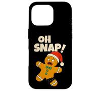 Oh Snap Gingerbread Man Funny Christmas Men Women Kids Coque pour iPhone 16 Pro