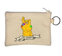 Oh Snap Golden Gauntlet Porte-clés porte-monnaie Beige