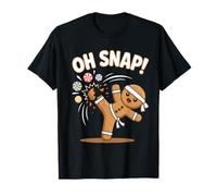 Oh Snap Pain d'épices Karaté Kick Fun T-Shirt