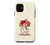 Oh So Cozy Kawaii Floral Vase Oiseau Mignon Cottagecore Coque pour iPhone 11