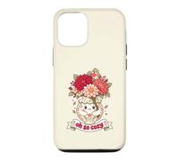 Oh So Cozy Kawaii Floral Vase Oiseau Mignon Cottagecore Coque pour iPhone 12/12 Pro