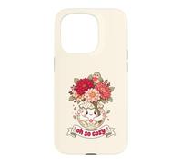 Oh So Cozy Kawaii Floral Vase Oiseau Mignon Cottagecore Coque pour iPhone 15 Pro