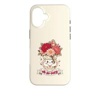 Oh So Cozy Kawaii Floral Vase Oiseau Mignon Cottagecore Coque pour iPhone 16