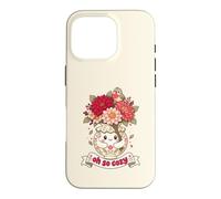 Oh So Cozy Kawaii Floral Vase Oiseau Mignon Cottagecore Coque pour iPhone 16 Pro