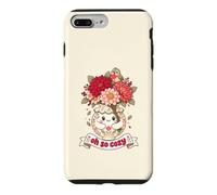 Oh So Cozy Kawaii Floral Vase Oiseau Mignon Cottagecore Coque pour iPhone 7 Plus/8 Plus