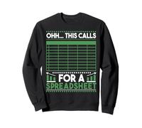Oh This Calls for a Spreadsheet Funny Coworkers Office Humour Sweatshirt