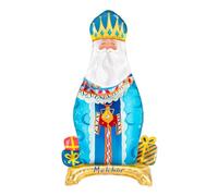 OH YEAH - Ballon Foil Rois Mages Melchior - 110 cm - Décoration de Noël - Célébrations familiales, scolaires et vitrines - Roscon des rois - Événements de Noël