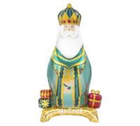 OH YEAH Ballon Foil sur pied Roi Magicien Melchior - 110 cm - Ballons de Noël - Décoration pour grands rois mages - Ballons Foil sur pied Noël - Roi Magicien Melchior - Gonflage facile