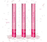 OH YEAH - Canon à confettis révélation de genre - 50 cm - Révélation sexe bébé - Confettis - Baby Shower - Facile à utiliser (3 unités)