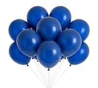 OH YEAH - Décoration d'anniversaire du Real Madrid - Idéal pour les fêtes d'enfants - Pack anniversaire football - Ambiance football - Pour communions et événements à thème (ballon bleu marine)