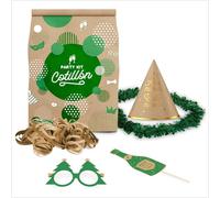 OH YEAH - Lot de 10 sacs à cotillons - Pack Cotillon Biodégradable Nouvel An - Cotillon - Fête du Nouvel An - Décoration Fête - Accessoires du Nouvel An - Design unique