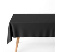OH YEAH Maxi Products Nappe pliable imperméable, 1,2 x 1,8 m - Nappe en papier jetable pour anniversaire, événements, restauration - Noire