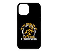 Oh You Throw Balls That's Cool I Throw People Coque pour iPhone 12 Mini