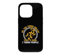 Oh You Throw Balls That's Cool I Throw People Coque pour iPhone 13 Pro