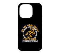 Oh You Throw Balls That's Cool I Throw People Coque pour iPhone 14 Pro