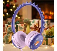 OHAANYY Casque oreilles de chat - Cadeau d'anniversaire d'enfant - LED - Oreilles de chat - Licorne - Bluetooth - Microphone stéréo sans fil - Avec lumière LED - Pour téléphone portable, tablette, PC