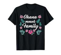 Ohana signifie vacances d'été en famille à Hawaï T-Shirt