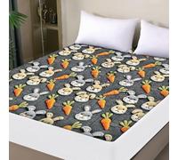 Ohano 5D effet Protège-matelas imperméable 140x200 cm, housse de matelas imperméable et respirante, protection contre les fuites, protège-lit pour toutes les saisons