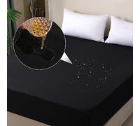 ohano Protège-matelas imperméable 160 x 200 cm drap-housse, imperméable et respirant, couvre-matelas, protection pour incontinence, protection contre l'humidité, drap-housse, pour toutes les saisons