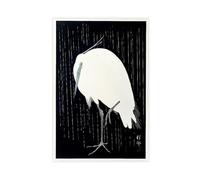 Ohara Koson - Impression sur toile décorative pour chambre à coucher, bureau, chambre à coucher, décoration murale sans cadre, 30 x 45 cm