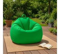 Pouf Poire D'extérieur 130x115cm Vert Ohau Vert