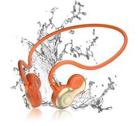 OHAYO Écouteurs Bluetooth sans Fil Sport, Casque Bluetooth V6.0, Étanchéité IPX7, 10 Heures d'Autonomie, Recharge Rapide en 2 Heures, Compatible avec Apple, Xiaomi, Samsung, Etc (Orange)
