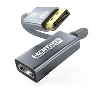 OHBUYAGN Adaptateur DisplayPort vers HDMI 4K@60 Hz, Adaptateur DisplayPort vers Moniteur HDMI unidirectionnel DP mâle vers HDMI Femelle, Compatible avec Les Ordinateurs de Bureau et Les PC.