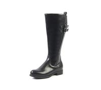 OHC - BANANA Model - Women's Boots for Wide Fit, XL Calves - Removable Double Insole. 3 cm Heel - Full Zip Closure - Comfortable Classic Style