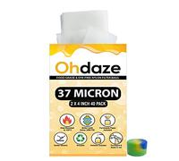 Ohdaze Lot de 40 sacs de presse à colophane 37 microns 5,1 x 10,2 cm
