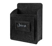 ohee manufaktur Organiseur de sac à dos en feutre personnalisable avec nom pour Fjällräven Kanken 20 l - Organiseur de poche pour sacs à dos avec poche zippée amovible pour ordinateur portable de 17"