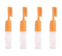 Ohewiiuk 4X Peigne de Teinture Des Cheveux Brosse de Teinture Des Cheveux avec Bouteille Bricolage Peignage Salon Teinture de Cuisson Brosse Outil de Teinture Des Cheveux