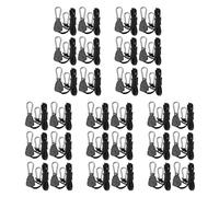 Ohewiiuk Lot de 30 étriers de verrouillage haute performance 1/8 avec croissance réglable et corde à cliquet , utilisés pour le jardinage des lampes en croissance