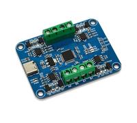 Ohewiiuk Module de communication RS485 USB vers 4 voies CH344Q - Transmission du signal semi-duplex avec voyant pour imprimante scanner