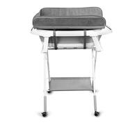 ohfruit 2-en-1 Lave-Linge sans Entretien pour Chiens, Station de Lavage Domestique avec 3 Lave-Linge, sécurité, Lavage et Nettoyage pour Petits Chiens de Grand Taille Gris