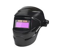 ohfruit Casque de soudeur solaire, capuche professionnelle à DEL auto-obscurcissant avec large gamme d'ombrage réglable 4/9-13 pour Mig Tig Arc W Elder M Ask (noir)