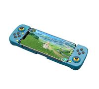 ohfruit Gyroscope à six axes, connexion sans fil, poignée de manette de jeu extensible, composant de jeu, manette de jeu pour smartphone Samrt Phone Bleu